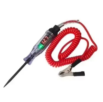 6V 12V 24V Car Truck Voltage Circuit Tester Pen, 5V-90V Digital Display Auto Test Light Probe for Automotive