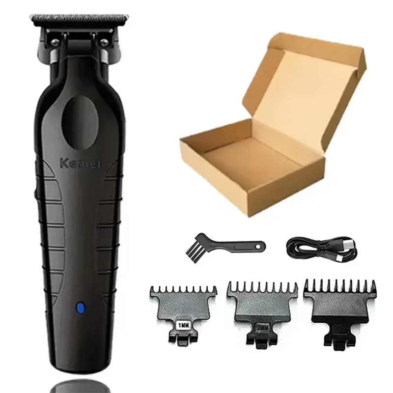 Kemei Hair Clipper Km-809A Km-2299 Km-2024 UBS Rechargeable Cordless Beard Trimmer Powerful Electric Hair Clippers for Men