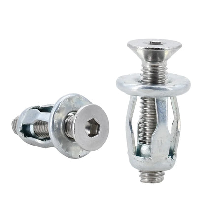 20/30/50Pcs Petal Shape Rivet Nut Screw Bolt Kit Expansion Metal Rivetnut Panel License Plate Clamp Lock Jack Nuts M4 M5 M6 M8