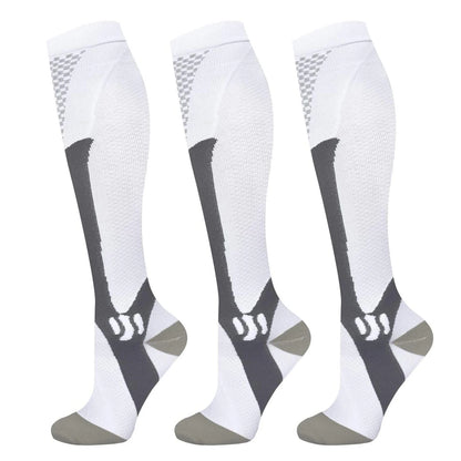 6Pairs Compression Socks 20-30mmHg High Stockings Men & Women Sports Marathon Cycling Football Varicose Veins EU35-45