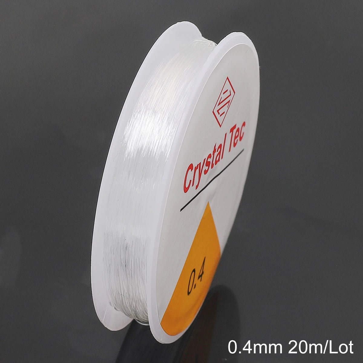 0.4-1.0mm Strong Crystal Elastic String, High Resilience Clear Stretch Cord for Bracelet Jewelry Making DIY Beading Thread