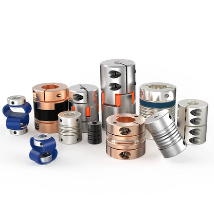 GTRIC Jaw Shaft Coupler D25L35 Spider Flexible Motor Aluminium Flexible Coupling Encoder Connector5/6/6.35/7/8/9/10/11/12/14 mm
