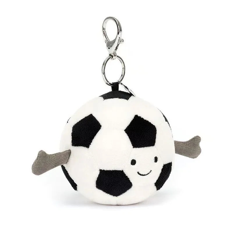 Halloween Soft Fluffy Plush Keychain Kawaii Stuffed Animal Doll Bag Pendant Holiday Gift
