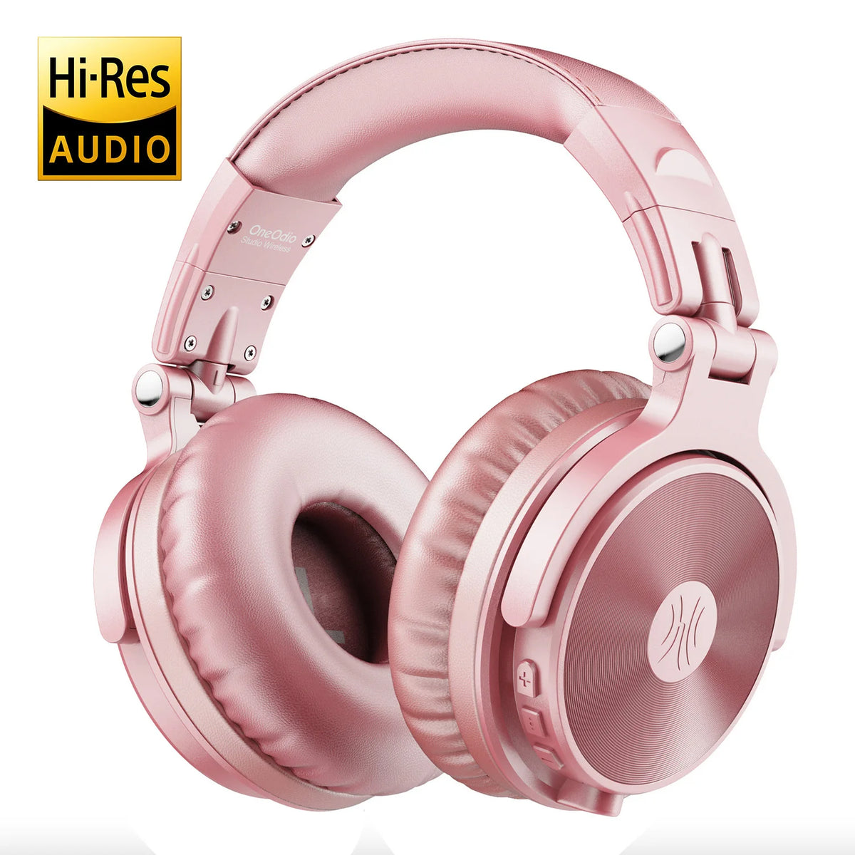 Oneodio Pro-C Bluetooth Wireless Headphones With Mic 110Hr Hi-Res Over Ear Bluetooth 5.2 Headset Earphone For Phone PC Sports