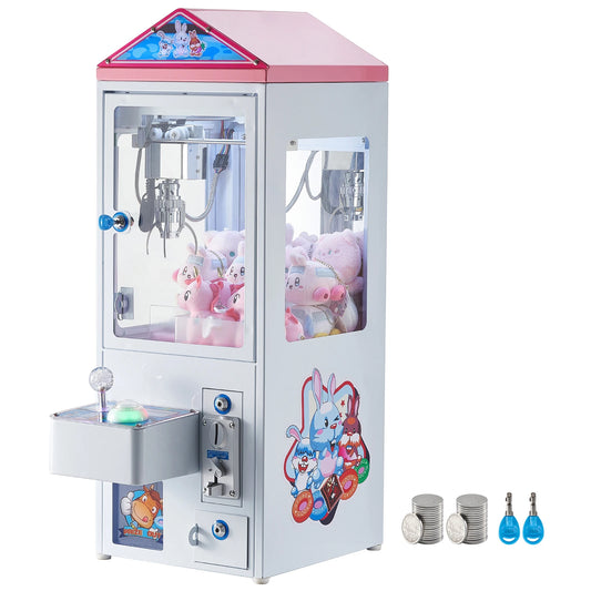 SucceBuy Claw Machine  0-3”Jaw Diameter 0-5”Jaw lifting Crane Prize Grabber Commercial Arcade Game Dispenser Vending Toy For Kid