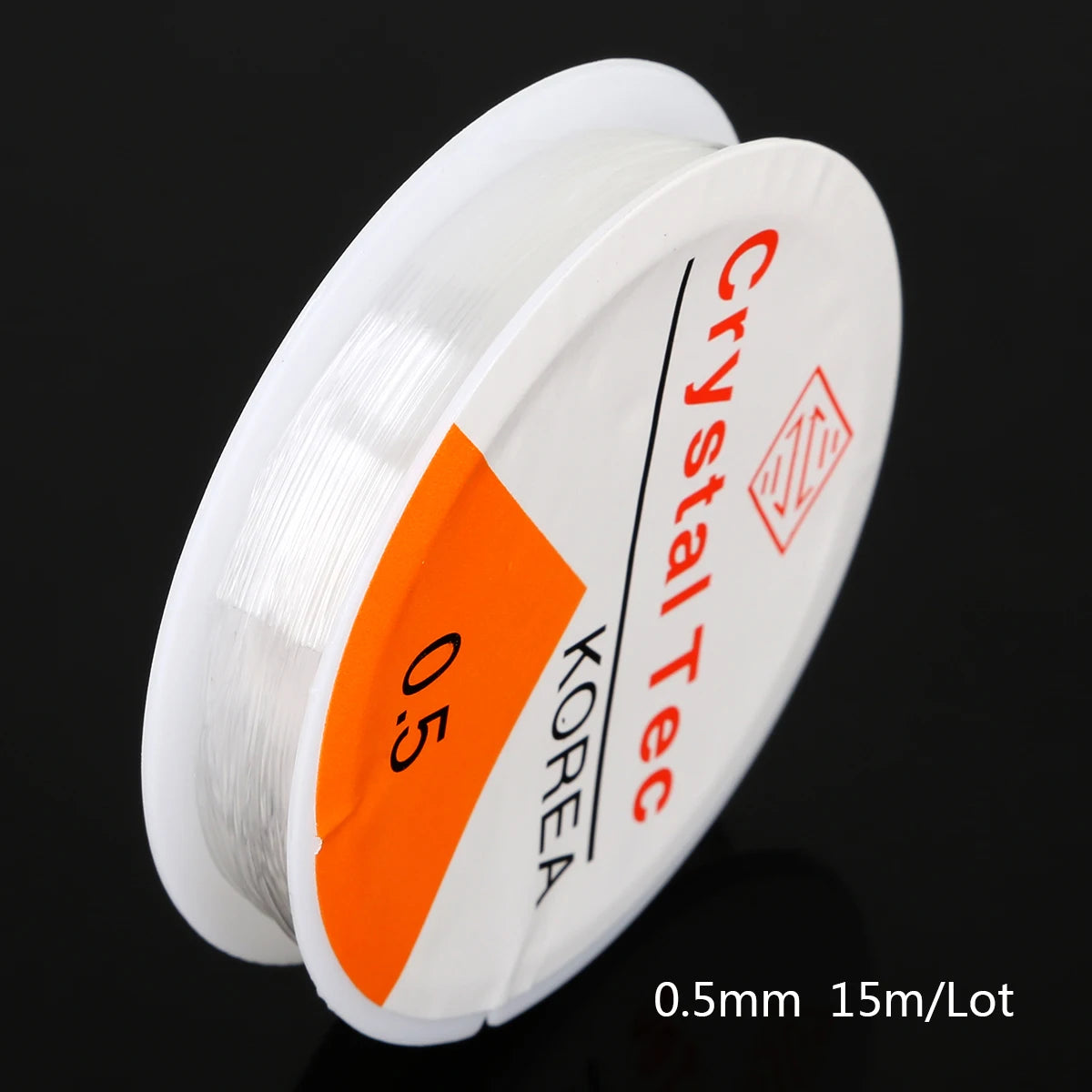 0.4-1.0mm Strong Crystal Elastic String, High Resilience Clear Stretch Cord for Bracelet Jewelry Making DIY Beading Thread