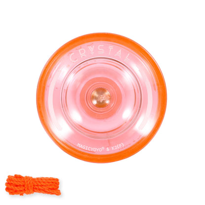 MagicYoyo K2P Responsive Yoyos for Kids Beginner Yoyo with Narrow Bearing Steel Axle ABS Body Looping Play