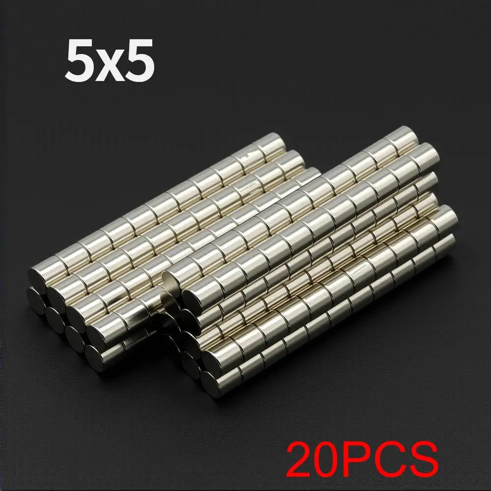 Powerful Neodymium Magnet N35 NdfeB Permanent Magnetic imanes Round Super Strong Fridge Magnets DIY 6x1 6x2 5x1 5x3 4x1.5 4x2