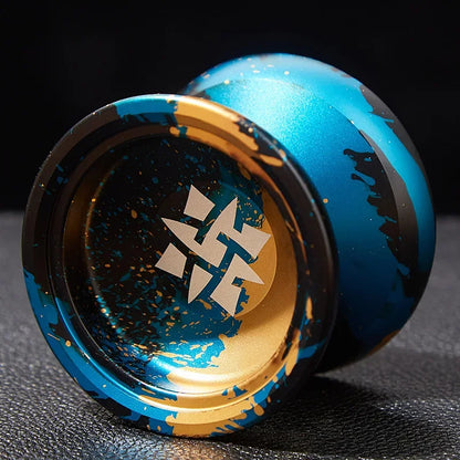 Yoyo Professional Magic Yoyo Metal Yoyo With 10 Ball Bearing Alloy Aluminum High Speed Unresponsive Yoyo Classic Toys For Kids