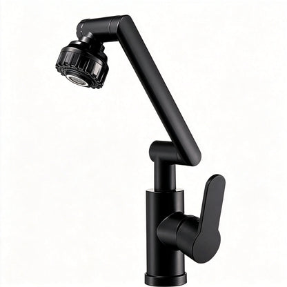 Dual Mode Universal Rotating Faucet Robotic Arm Wash Basin Kitchen Bathroom Hot and Cold Household Basin Wash Basin Sink