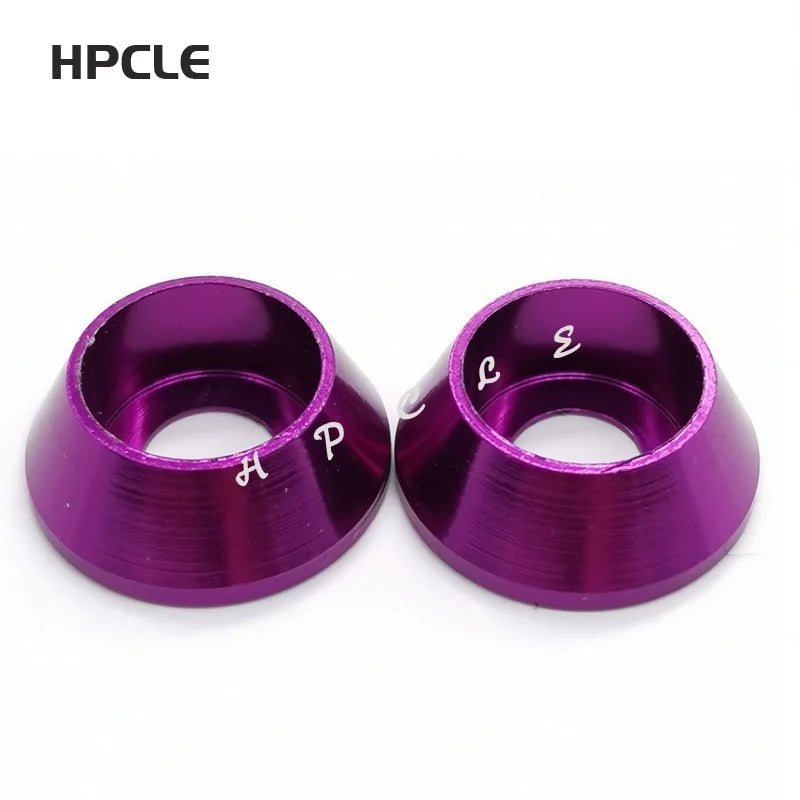 2-10pcs aluminum washer m2 m2.5 M3 M4 M5 M6 M8 M10 Corlorful Aluminum Alloy Cap Head Gasket washers for RC parts