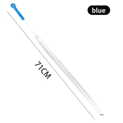 Pipe Dredging Brush Bathroom Sewer Hair Remove Sink Cleaning Brush 48/71cm Drain Cleaner Bendable Flexible Cleaning Tools