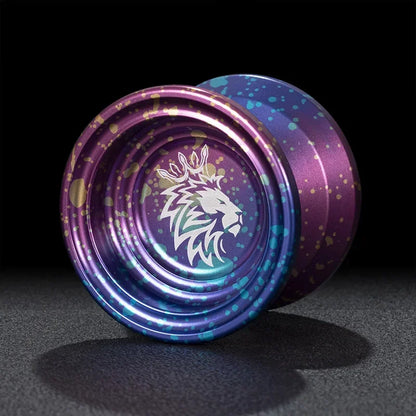Yoyo Professional Magic Yoyo Metal Yoyo With 10 Ball Bearing Alloy Aluminum High Speed Unresponsive Yoyo Classic Toys For Kids