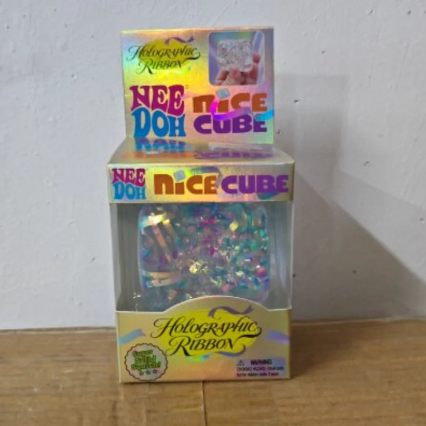 2026 Schylling Needoh Nice Cube Sensory Fidget Cube Stress Relief Anxiety Sensory Tool for Focus ADHD Office Desk Calming Gadget
