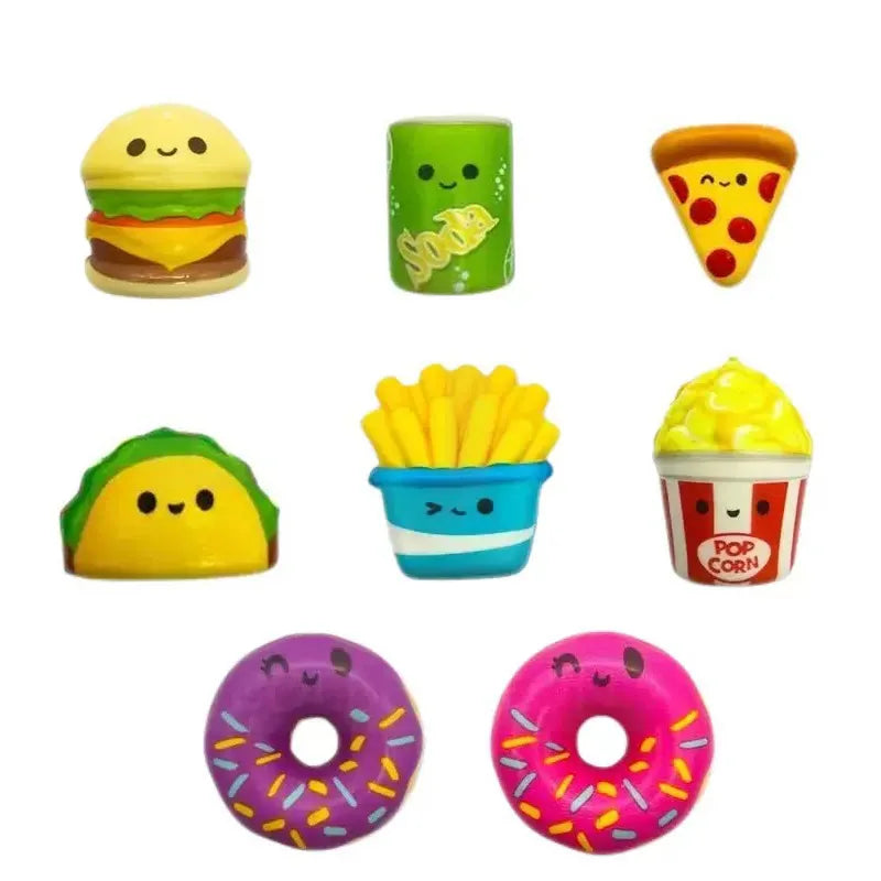 Slow Rebound Animal Donut Decompression Toy Keychain Party Children's Small Gift Fidget Toy Fidgets Toys Squeeze Toy