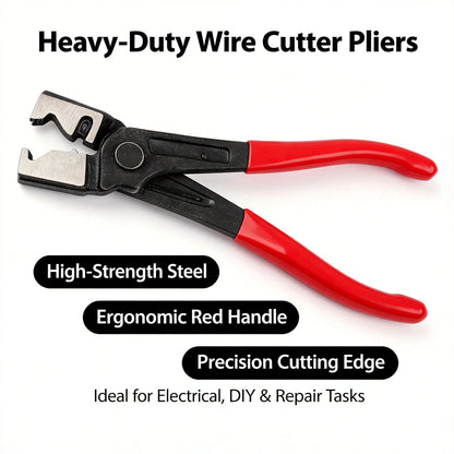 Professional Clic-R Type Hose Clamp Pliers, 7 Inch Heavy-Duty Metal Snap Pliers – CV Boot Clamp Tool for Car AC, Water Pipe