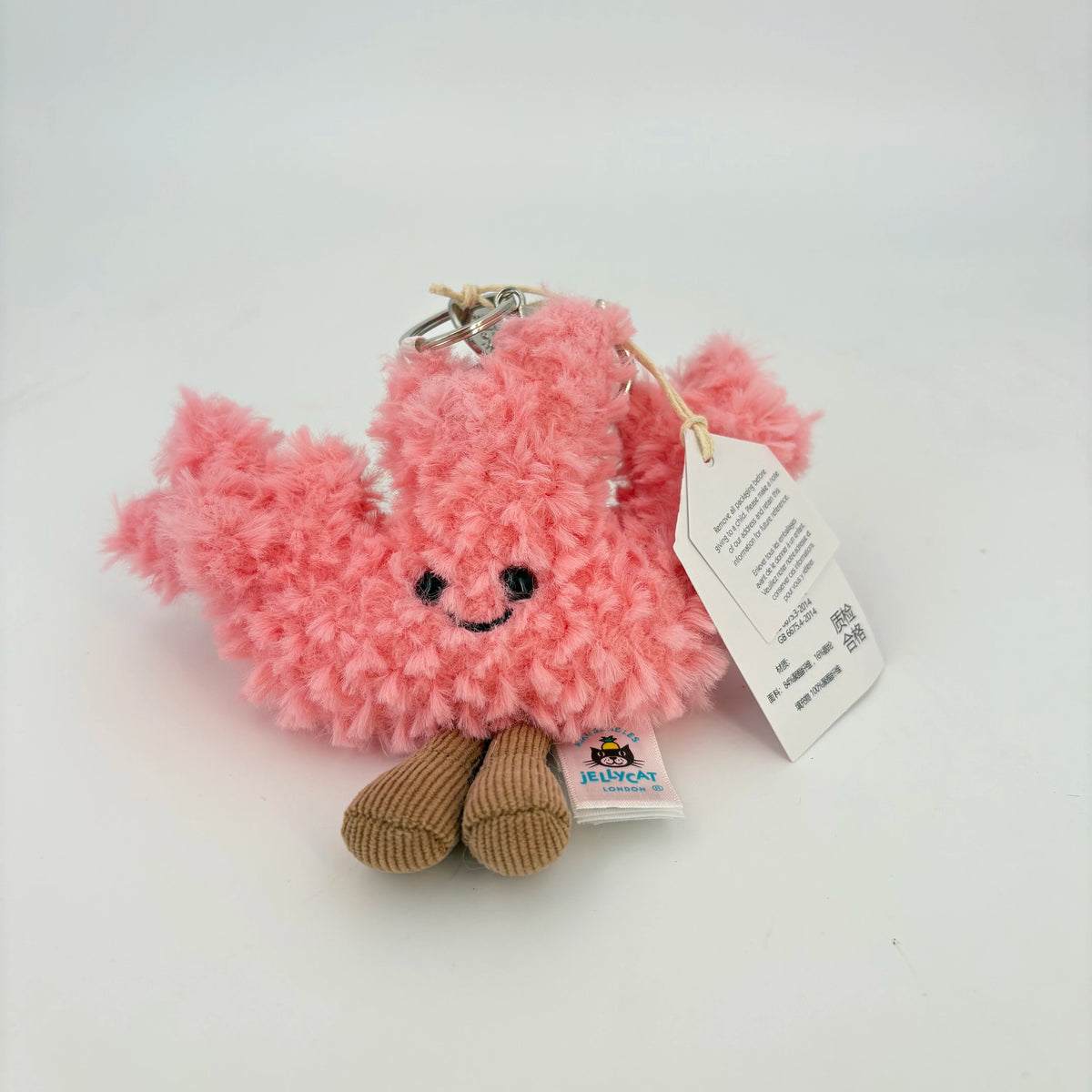 Halloween Soft Fluffy Plush Keychain Kawaii Stuffed Animal Doll Bag Pendant Holiday Gift
