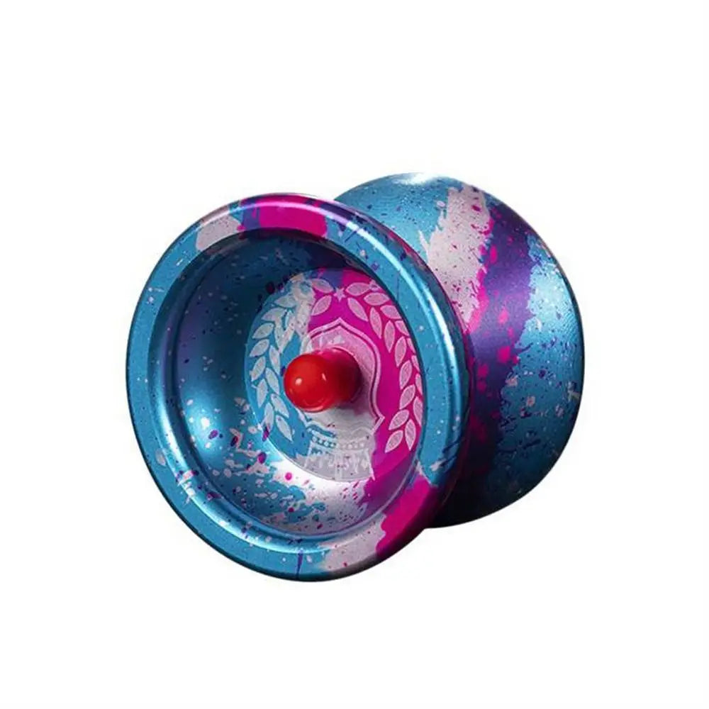 Fashion 10 Ball Bearing Metal Yoyo Alloy Aluminum Unresponsive Yo Yo Toys Professional Spinning String Yoyo Ball Children's