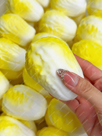 Crunchy Tofu Stress Ball Shapeable Food-shaped Squeeze Ball ASMR Sensory Anti Stress Fidget Classroom Toys for Adults Christmas