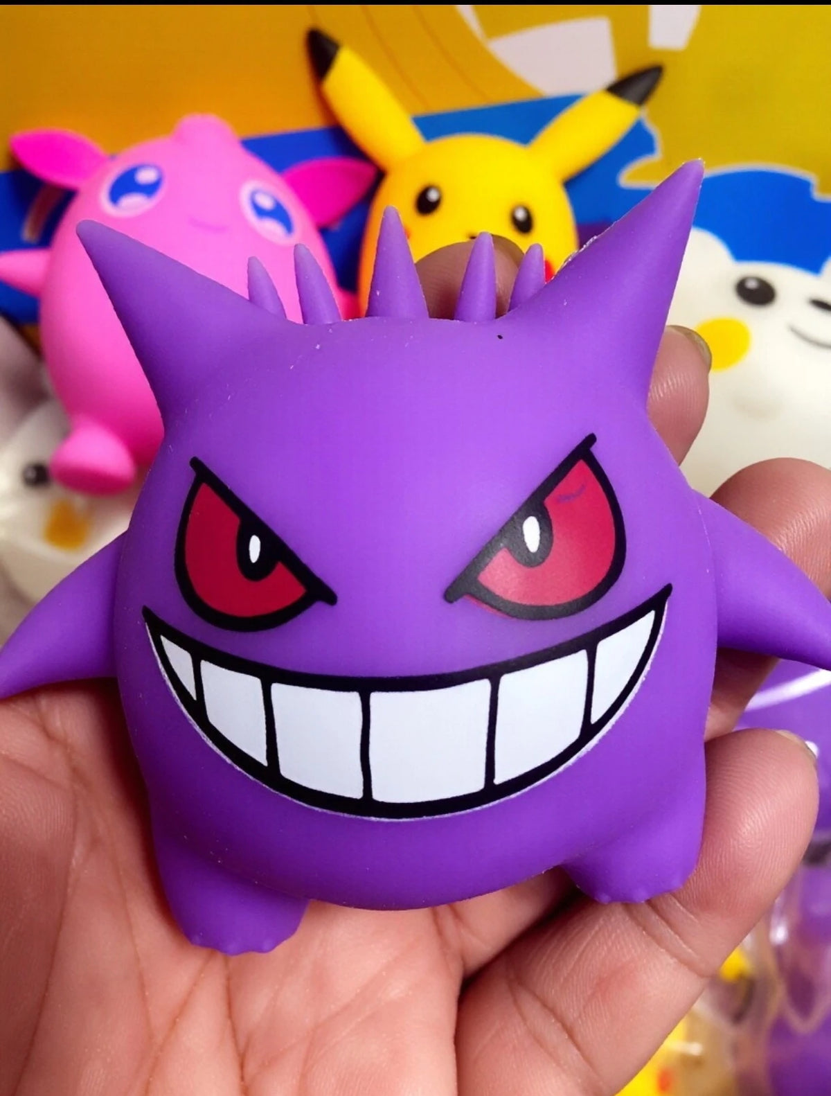 Cute Pokemon Cartoon Pikachu Squeeze Rebound Pinch Music Suitable for Fans to Relieve Stress Knead Figurines Party Gift