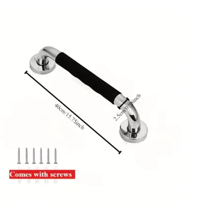 Premium Stainless Steel Shower Grab Bar Set - Anti-Slip,Durable Safety Handle for Seniors & Handicap-Easy Install,Fits Bathtubs