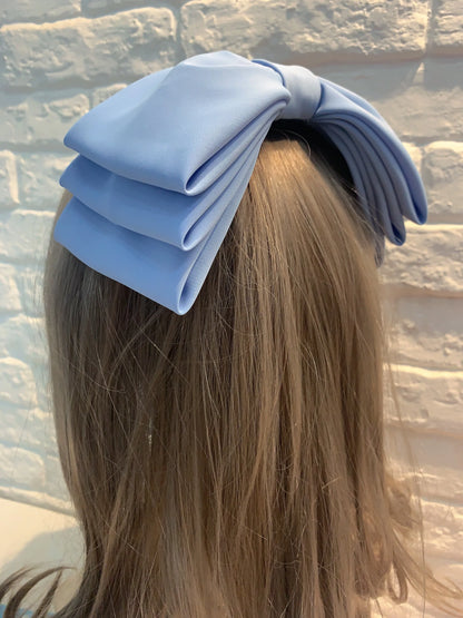 High Quality Hair Clip Hair Bows Girl Women Solid Pink Black Multi Layer Hair Pin Korean Fashion Pinches for Hair Accessories