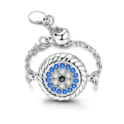 MULA 925 Sterling Silver Rings Retro Sun Moon Stars Adjustable Open Ring For Women Man Wedding Band Party Fashion Jewelry Gift