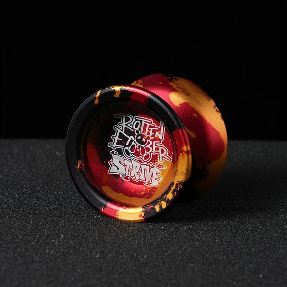 Yoyo Professional Magic Yoyo Metal Yoyo With 10 Ball Bearing Alloy Aluminum High Speed Unresponsive Yoyo Classic Toys For Kids