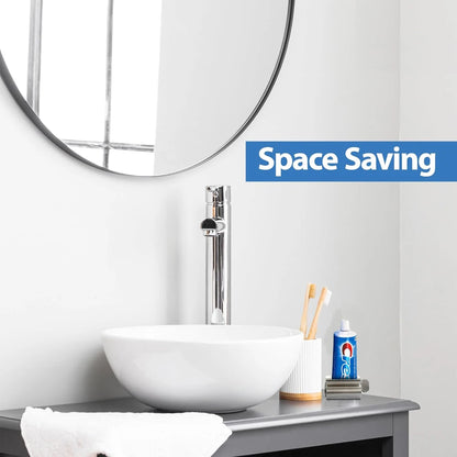 Bathroom Accessories Toothpaste Squeezer Tube Roller Stainless Steel Wringer Roller Rotate Dispenser for Ointments Cosmetics