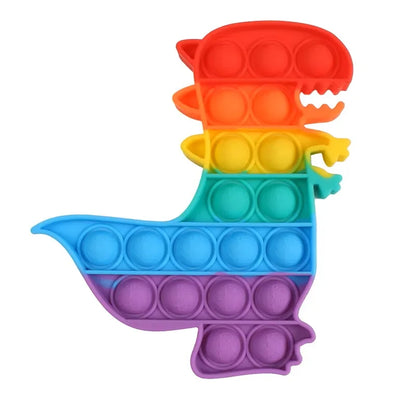 Silicone Decompression Bubble Thinking Chess Puzzle Rainbow Press Music Casual Toy Novelty Toy Adult Toy Squeeze  Stressed Toy