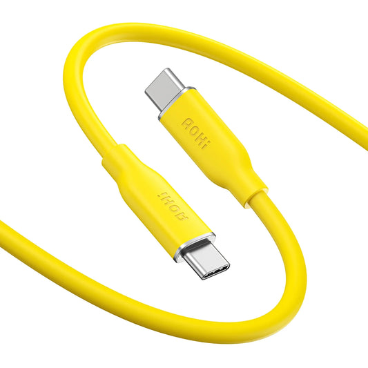 AOHI 140W/240W PD 3.1 USB C to USB C Fast-charging Silky Cable 3.3ft