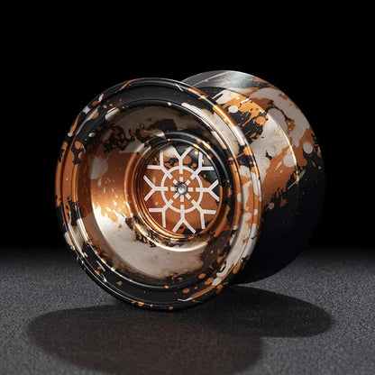 Yoyo Professional Magic Yoyo Metal Yoyo With 10 Ball Bearing Alloy Aluminum High Speed Unresponsive Yoyo Classic Toys For Kids