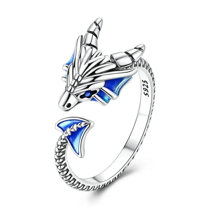 MULA 925 Sterling Silver Rings Retro Sun Moon Stars Adjustable Open Ring For Women Man Wedding Band Party Fashion Jewelry Gift