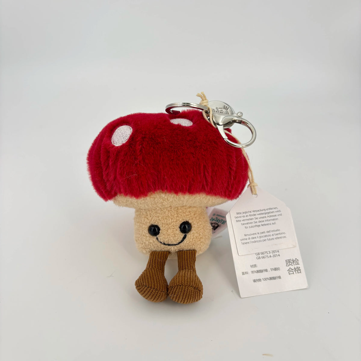 Halloween Soft Fluffy Plush Keychain Kawaii Stuffed Animal Doll Bag Pendant Holiday Gift