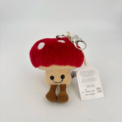 Halloween Soft Fluffy Plush Keychain Kawaii Stuffed Animal Doll Bag Pendant Holiday Gift