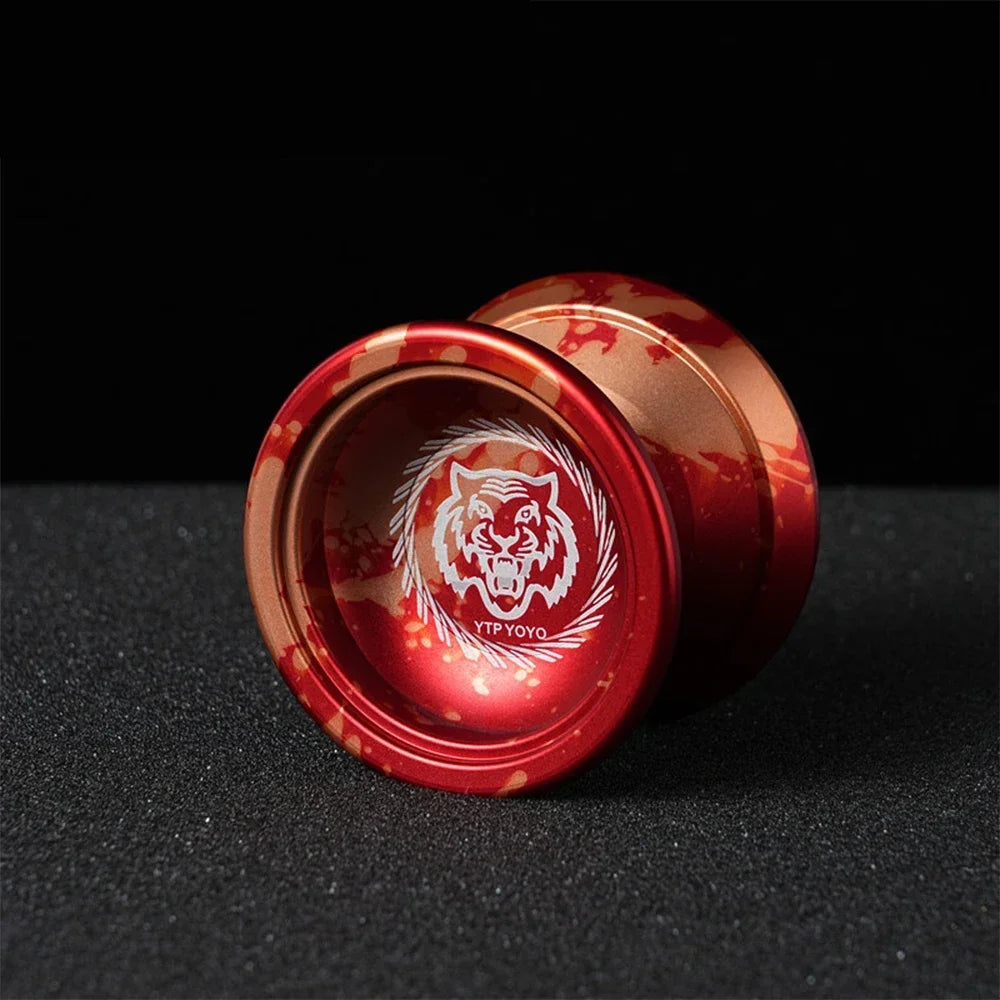 Yoyo Professional Magic Yoyo Metal Yoyo With 10 Ball Bearing Alloy Aluminum High Speed Unresponsive Yoyo Classic Toys For Kids