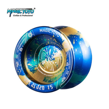 Professional Magic Yoyo T5 Overlord Aluminum Alloy Metal Yoyo 8 Ball KK Bearing with String Outside Sports Toy Birthday Gift