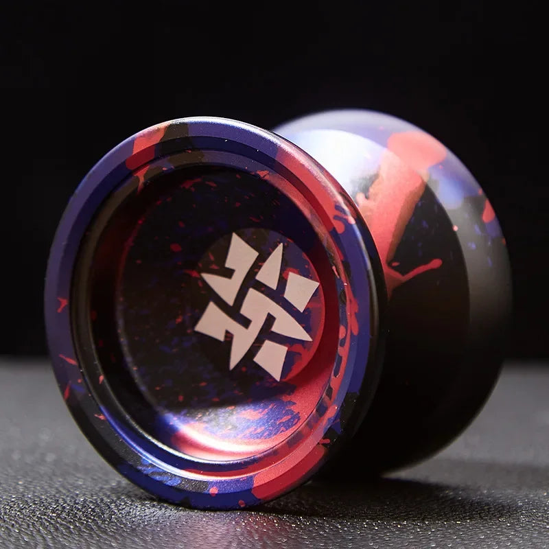 Yoyo Professional Magic Yoyo Metal Yoyo With 10 Ball Bearing Alloy Aluminum High Speed Unresponsive Yoyo Classic Toys For Kids