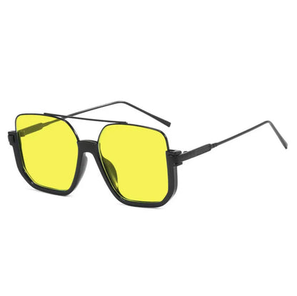 2026New Man Woman Sun Glasses High Quality UV400 Sunglasses Unisex Double Beam Design Half-Frame Sunnies Fashion Versatile Shade