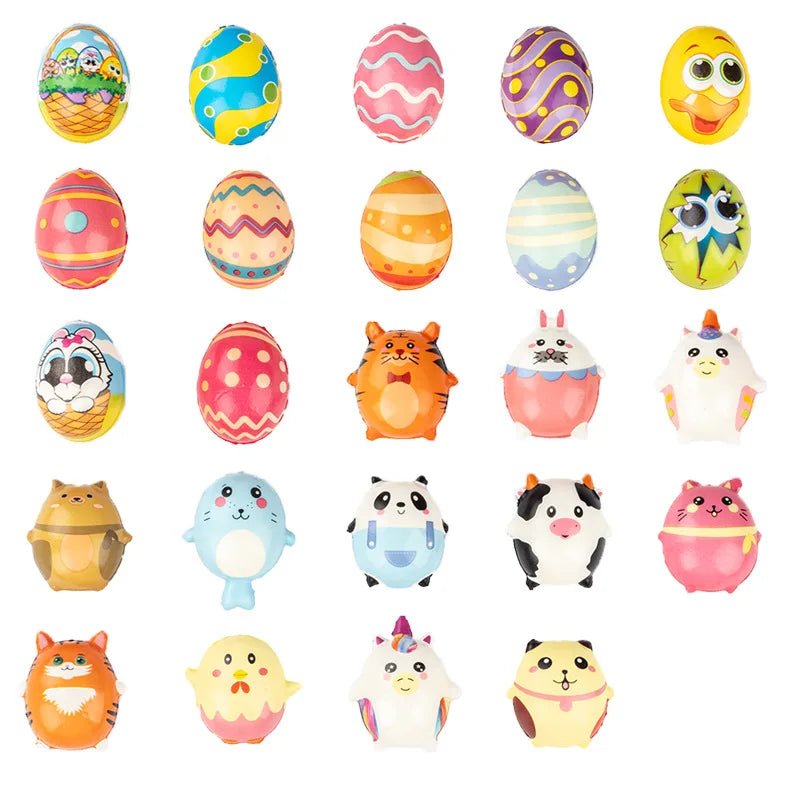 Slow Rebound Animal Donut Decompression Toy Keychain Party Children's Small Gift Fidget Toy Fidgets Toys Squeeze Toy