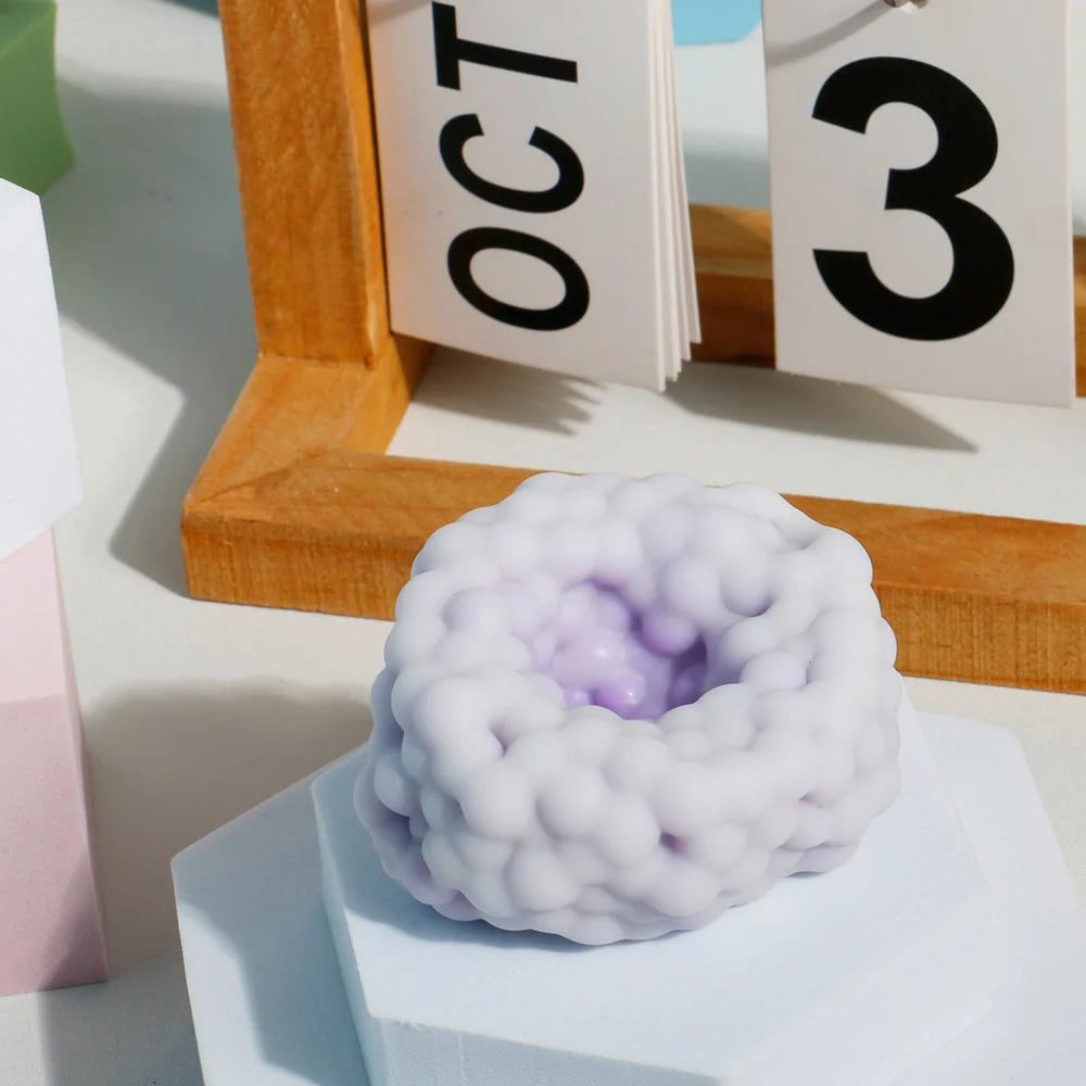 Creative And Soft Stress Relief Ball Diy Rubble Ice Skin Adhesive Handball Desktop Squeezing Soothing Toy Party Birthday Gift
