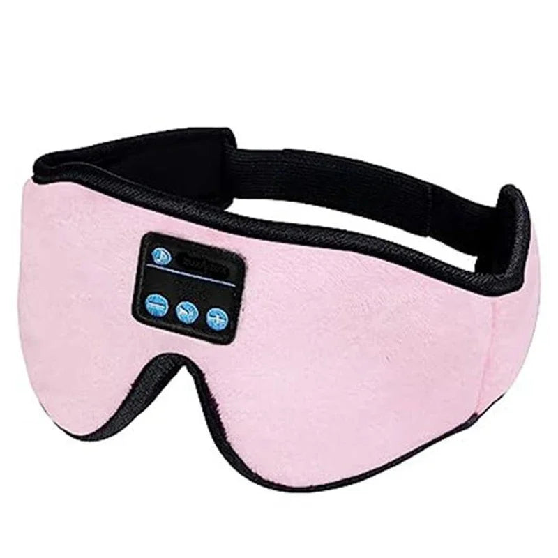 3D Eye Mask Bluetooth Music Play Sleeping Headphones with Built-in HD Speaker Mask For Sleep Headphones Wireless Air Travel 5.0
