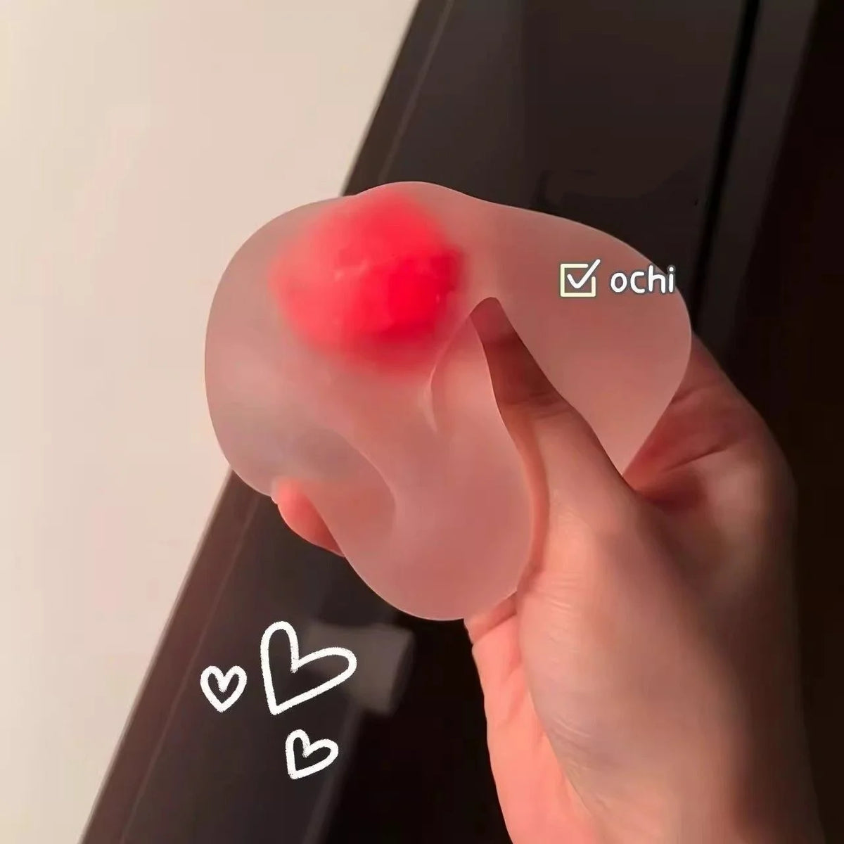 Strawberry Mochi Squishy Toys Anti Stress Sensory Fidgets Toy Soft Squeeze Slow Rebound Stress Relief Toy Decompression Toy