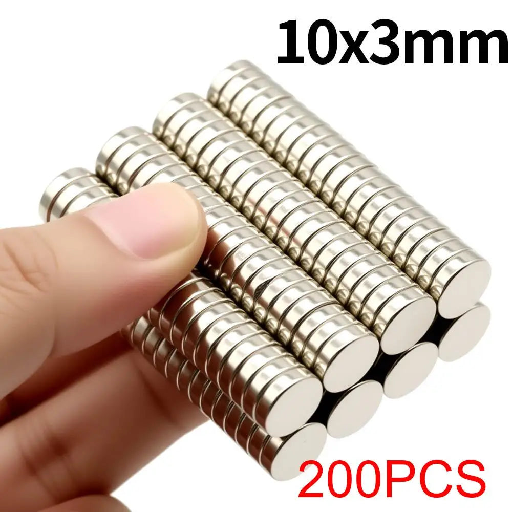 10x3mm Super Strong Neodymium Magnet N35 NdfeB Permanent Magnetic imanes Round Powerful Magnets Refrigerator Magnet