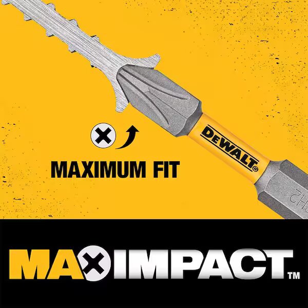 DEWALT  MAX Impact 2-1/2 in. Torx 25 Driving Bit (2-Piece)
