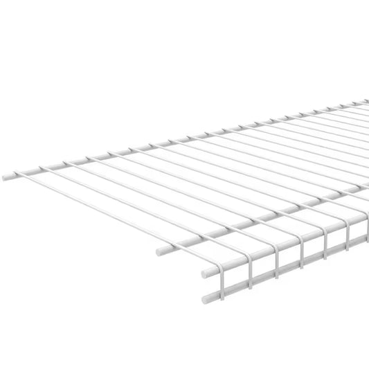 Superslide 72 In. L X 12 In. D White Wire Closet Shelf