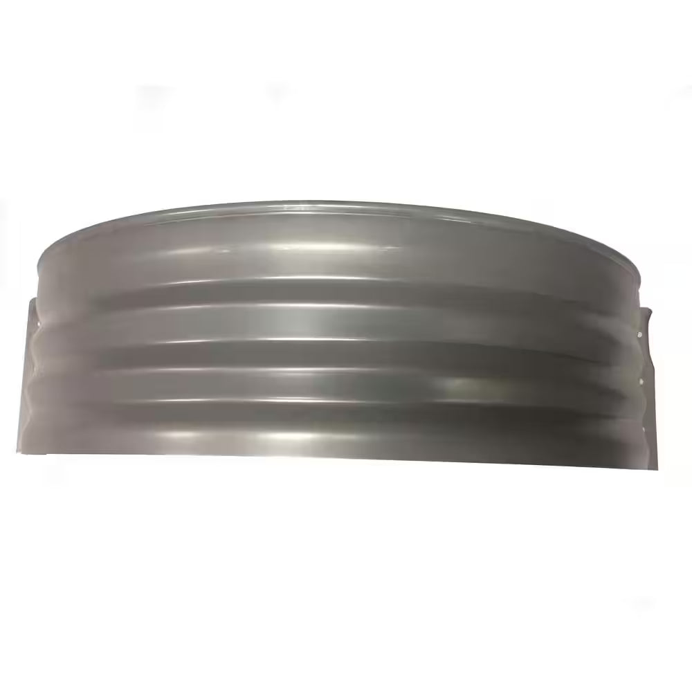 Vestal 37 In. X 18 In. Galvanized Metal round Window Well