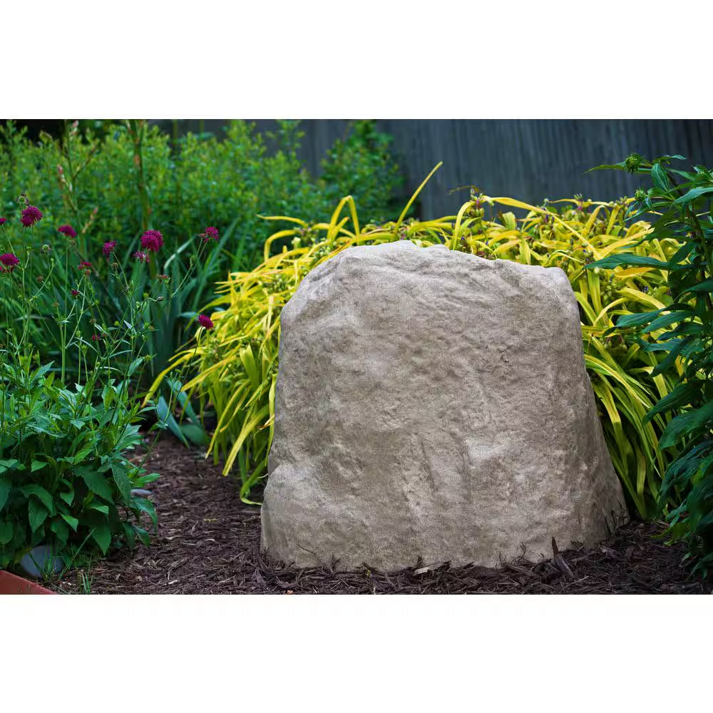 18-1/2 In. L X 24 In. W X 17-1/2 In. H Sandstone Large Resin Landscape Rock
