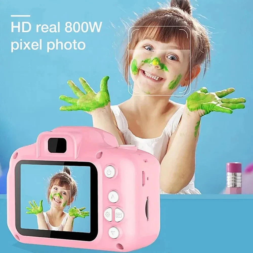 Lovely X2 Children Mini Digital Camera Can Take Pictures Video Small Camera Photography Children Birthday Gift Kids Toys for Kid
