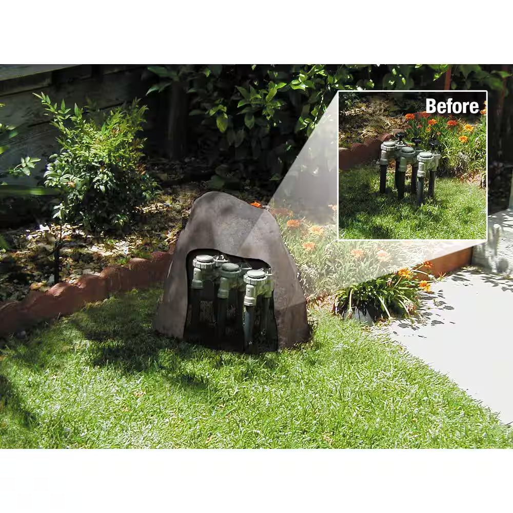 18-1/2 In. L X 24 In. W X 17-1/2 In. H Sandstone Large Resin Landscape Rock